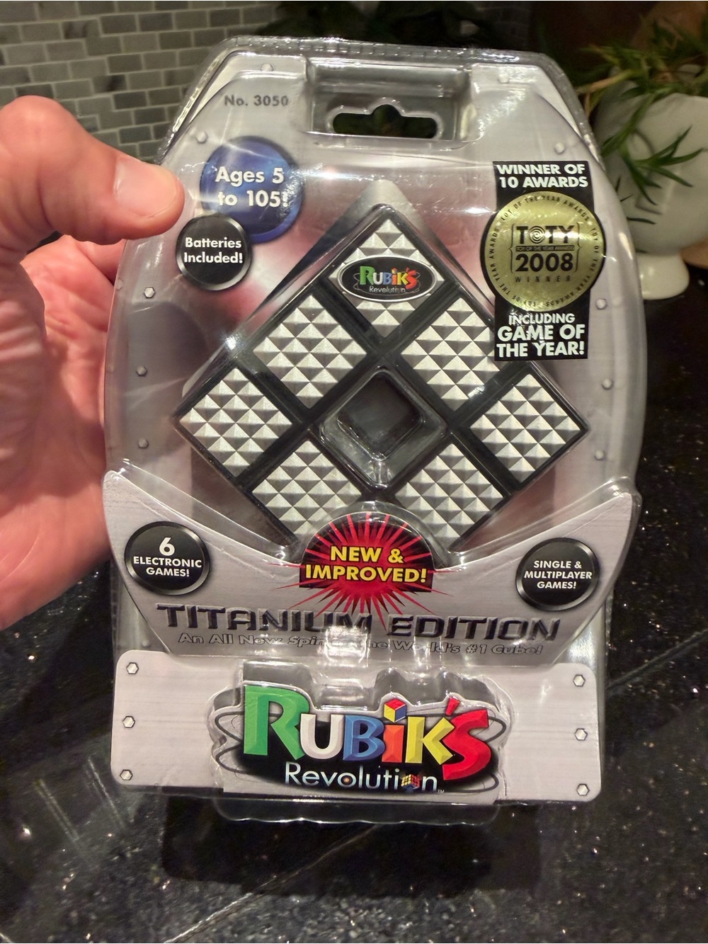 Rubik's Revolution Titanium Edition 2008 NWT
